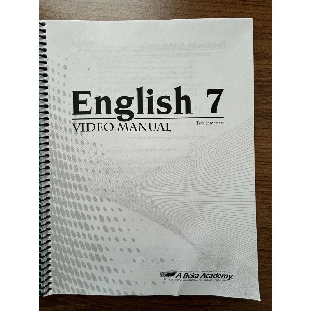 ABEKA - Of People 7TH GRADE Literature 4th Edition Textbook PLUS Teacher‎ Guide
